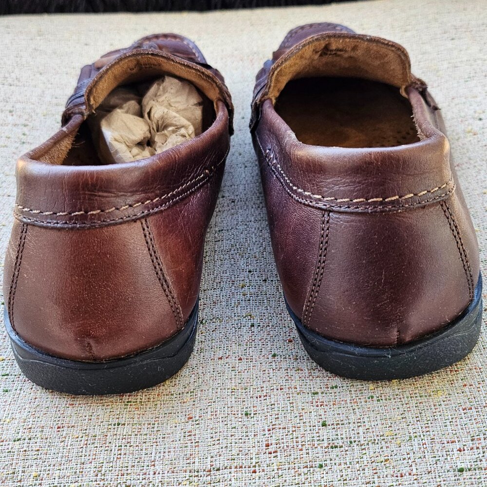 Dockers Men Brown Leather Upper Freestone Slip On… - image 7